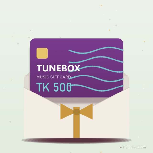 Tunebox Music Card